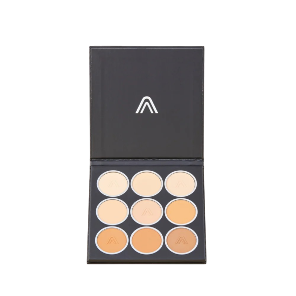 paleta de polvos compactos natural touch