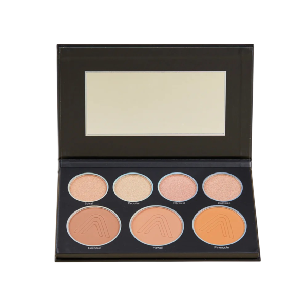 PALETA DE CONTORNOS E ILUMINADOR GLAMBLACK