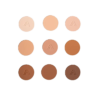 paleta de polvos compactos natural touch