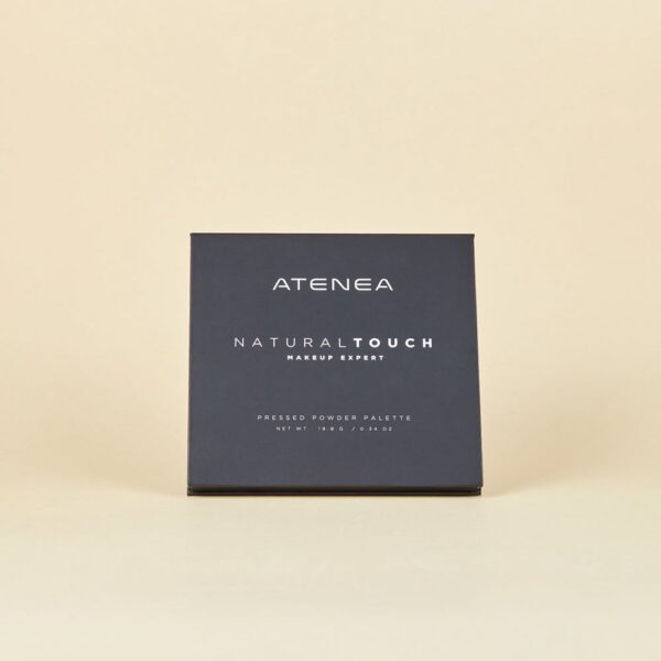 paleta de polvos compactos natural touch