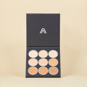 paleta de polvos compactos natural touch