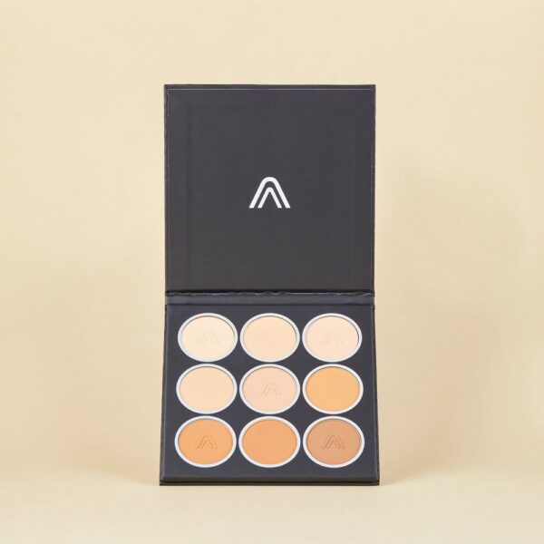 paleta de polvos compactos natural touch