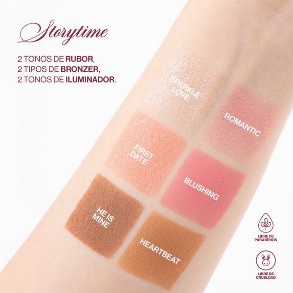 paleta de sombras storytime sublime