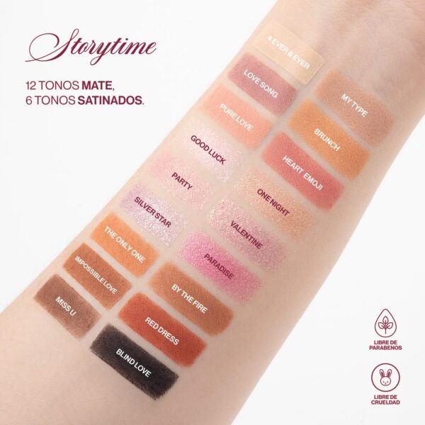 paleta de sombras storytime sublime