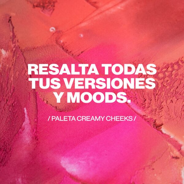 Paleta de Rubores Cremosos
