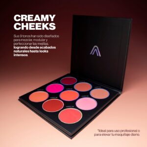 Paleta de Rubores Cremosos