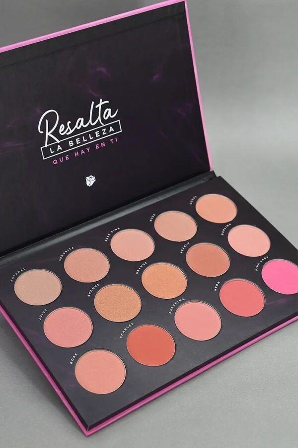 paleta de rubores