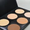paleta de polvos compactos