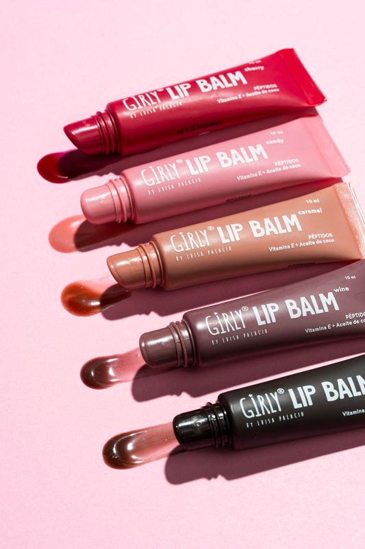 Lip Balm con peptidos girly con color
