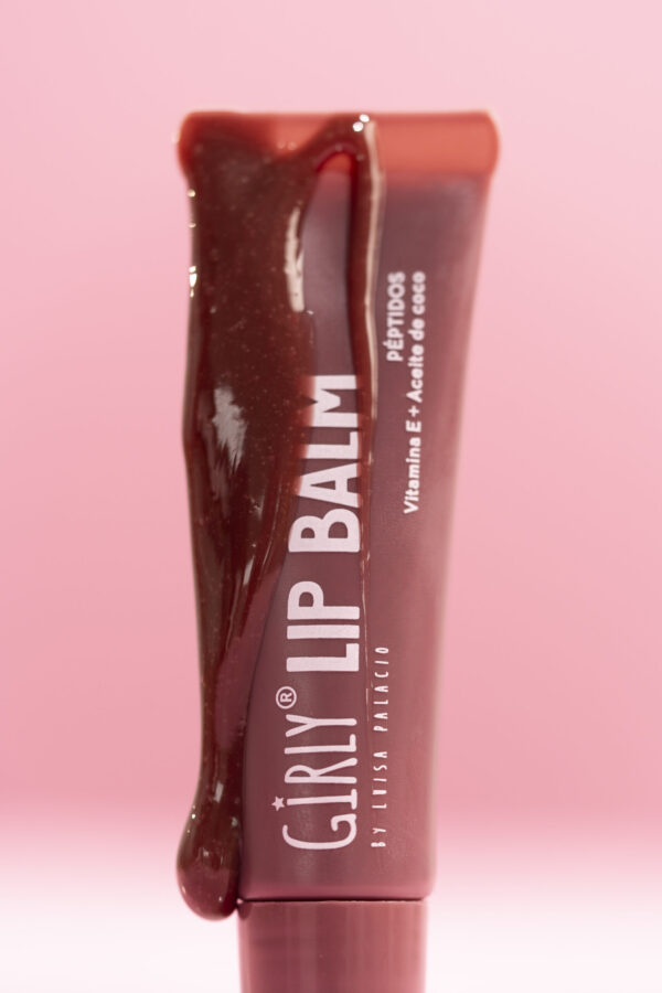 Lip Balm con peptidos girly con color