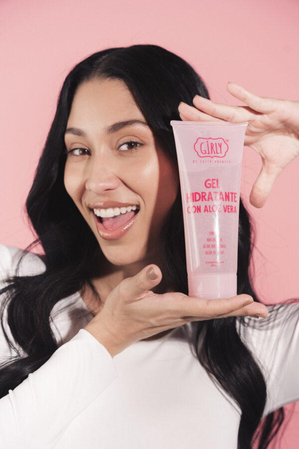 Gel hidratante con aloe Vera girly