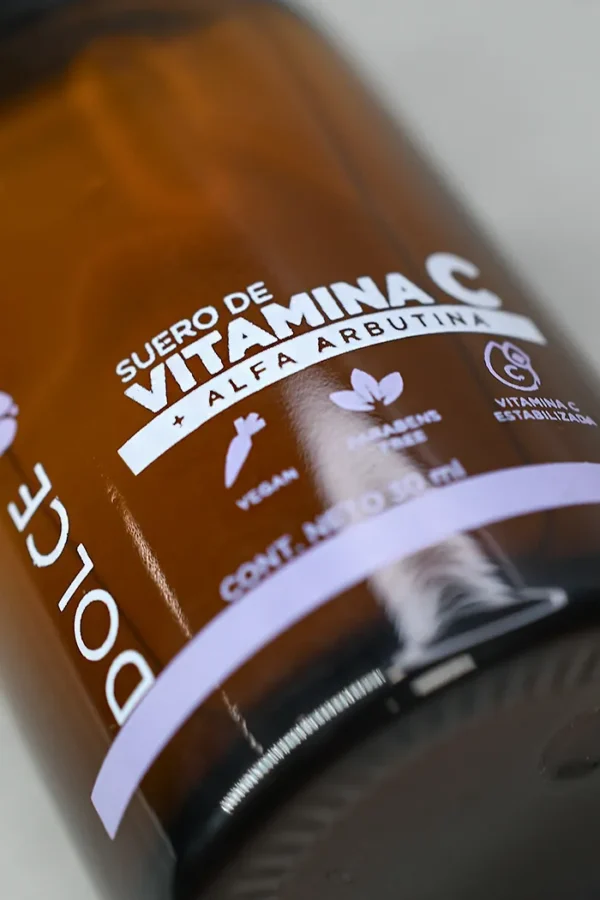 Suero de vitamina C + Alfa arbutina