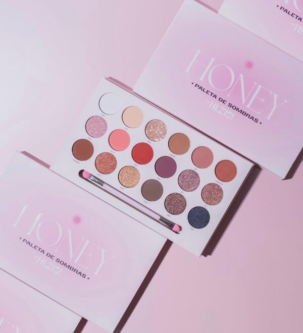 paleta de sombras honey