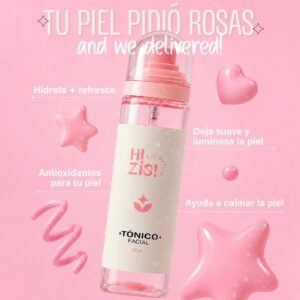 tonico facial de rosas