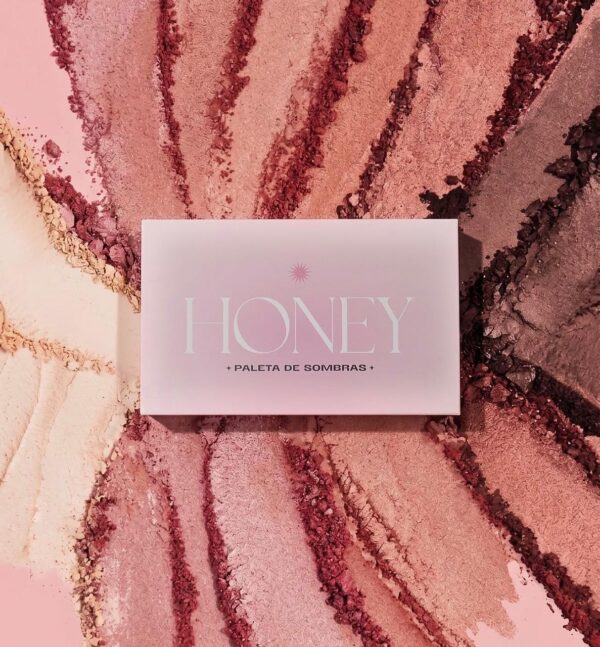 paleta de sombras honey
